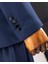 Italyan Stil Slim Fit Şal Yaka Ceket Pantolon Damatlık Set Lacivert T14286 3