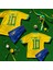 Neymar Brezilya Milli Takım T-Shirt Sarı Halı Saha Forması 2