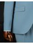 İtalyan stil slim fit sivri yaka ceket yelek pantolon damatlık set mavi T14335 3
