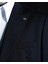 Italyan Stil Slim Fit Kruvaze Erkek Ceket Siyah T13741 4