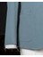 Italyan Stil Slim Fit Mono Yaka Erkek Tek Ceket Mavi T14370 3