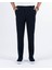 Italyan Stil Slim Fit Gofre Kumaş Bel Detaylı Erkek Pantolon Lacivert T11446 2