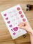 (21333) 120 Adet Hadmade Etiket, Hadmade Sticker, Made With Love Yazılı Etiket, Rekli, 4x4 cm Etike 1