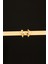 Yaldızlı Taşsız Altın Küpe CGKKP0219 2