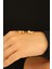Yaldızlı Taşsız Altın Küpe CGKKP0219 5