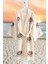 Organik %100 Pamuk Kimono Yaka Sabalık Bornoz Plaj Elbisesi - Göz - L/xl 1