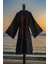 Organik %100 Pamuk Kimono Yaka Sabalık Bornoz Plaj Elbisesi - Viserion - Kırmızı - L/xl 3