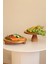 Justwood 2 Li Risus&Lucca Top Ayaklı 29 Cm Ve 29 Ahşap Yuvarlak Pasta Sunum Servis Tabağı Seti 2
