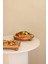 Justwood 2 Li Risus Top Ayaklı 29 Cm Ve 17x30 Cm Ahşap Dikdörtgen Pasta Sunum Servis Tabağı Seti 3