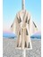 Organik %100 Pamuk Kimono Yaka Sabalık Bornoz Plaj Elbisesi - Piramit - L/xl 1