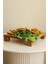 Tityos Küp Ayaklı 30X30 cm Ahşap Kare Pasta Sunum Servis Tabağı 1
