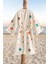 Organik %100 Pamuk Kimono Yaka Sabalık Bornoz Plaj Elbisesi - Sonbahar - L/xl 2