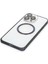Joko iPhone 15 Pro Max Kılıf Metal Bumper Magneticsafe Kapak - Lacivert 5