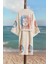 Organik %100 Pamuk Kimono Yaka Sabalık Bornoz Plaj Elbisesi - Dualis - S/m 1