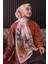 Manolya Çiçek Desen Sarı Soft Pamuk Şal 1