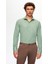 Ds Damat Slim Fit Yeşil/beyaz Italyan Yaka Kolay Ütülenebilir 2'li Gömlek 2HF02ORTBN86 2