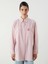 Lcw Modest Pembe Kiraz Nakışlı Oversize Kadın Gömlek Tunik 1