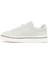 Erkek Beyaz Bağcıklı Deri Sneaker 25WFD654618 2