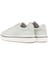 Erkek Beyaz Bağcıklı Deri Sneaker 25WFD654618 5