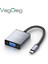 Type-C To VGA 1080P 60Hz Çevirici Dönüştürücü Kablo Adaptör 1