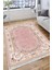 Vintage Desenli Floral Halı Yıkanabilir Kilim Kaymaz Tabanlı Yolluk Dot Tabanlı Halı 2098A 1