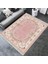 Vintage Desenli Floral Halı Yıkanabilir Kilim Kaymaz Tabanlı Yolluk Dot Tabanlı Halı 2098A 2