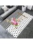 Puantiyeli Halı Yıkanabilir Halı Kilim Kaymaz Tabanlı Yolluk Dot Tabanlı Halı 2195A 2