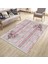 Pembe Floral Halı Yıkanabilir Kilim Kaymaz Tabanlı Yolluk Dot Tabanlı Halı 2066A 1