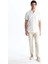 Lcw Vision Bej Slim Fit Keten Karışımlı Erkek Pantolon 1