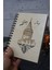 Galata Kulesi Temalı Ahşap Kapaklı Defter - Çizgili Defter - Ajanda - Okul Defteri (A5 - 120 Sayfa) 3