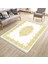 Etnik Desenli Kaymaz Taban Halı Makinede Yıkanabilir Kilim Dot Tabanlı Salon Halısı 3109B 1