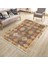Dekoratif Halı Kaymaz Tabanlı Makinede Yıkanabilir Kilim Dot Tabanlı Salon Halısı 3137A 1