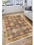 Dekoratif Halı Kaymaz Tabanlı Makinede Yıkanabilir Kilim Dot Tabanlı Salon Halısı 3137A 2