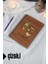 Kemal Atatürk Temalı Ahşap Kapaklı Defter - Çizgili Defter - Ajanda - Okul Defteri (A5 - 120 Sayfa) 1