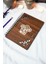 Yemek Tarif Defteri Ahşap Kapaklı Defter - Çizgisiz Defter - 60 Yaprak (120 Sayfa) - A5 15X21 cm 1