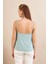 Kadın Mint Degaje Yaka Bluz LPP1286-90 4