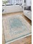 Eskitme Bohem Desen Makinede Yıkanabilir Kilim Kaymaz Dot Tabanlı Koridor Antre Halısı 3065A 1