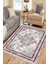 Yeni Model Halı Kaymaz Tabanlı Makinede Yıkanabilir Kilim Dot Tabanlı Salon Halısı 3121C 4