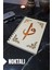 Elif Vav Temalı Ahşap Kapaklı Defter - Noktalı Defter - Ajanda - Okul Defteri (A5 - 120 Sayfa) 1