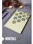 Çiçek Desenli Ahşap Kapaklı Defter - Noktalı Defter - Ajanda - Okul Defteri (A5 - 120 Sayfa) 1