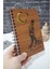 Kemal Atatürk Temalı Ahşap Kapaklı Defter - Kareli Defter - Ajanda - Okul Defteri (A5 - 120 Sayfa) 3