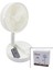 Kumandalı Mini Fan M.üstü Vantilatör Katlanır Fan=19.7cm - Uzayan AYAK=35-102CM Telefonluklu USB Şarj 1