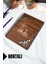 Bisiklet Ahşap Kapaklı Defter - Noktalı Defter - 60 Yaprak (120 Sayfa) - A5 15X21 cm 1