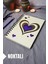 Kalp Desenli Ahşap Kapaklı Defter - Noktalı Defter - Ajanda - Okul Defteri (A5 - 120 Sayfa) 1