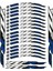 Mavi Baskı Yamaha R25 Uyumlu 1 Set Jant Şeridi 1