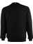 Erkek Siyah 3 Iplik Şardonlu Pamuklu Sweatshirt 3