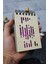 Müzik Ritmi Temalı Ahşap Kapaklı Not Defteri - Mini Defter - Cep Defteri - Benim Listem 1