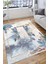 Modern Desenli Yıkanabilir Halı Kilim Kaymaz Tabanlı Yolluk Dot Tabanlı Halı 2198B 3