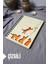 Kedi Desenli Ahşap Kapaklı Defter - Çizgili Defter - Ajanda - Okul Defteri (A5 - 120 Sayfa) 1