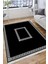 Çizgili Desen Kaymaz Taban Halı Makinede Yıkanabilir Kilim Dot Tabanlı Salon Halısı 3110E 1